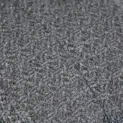 Pre Owned Missoni Silver Metallic Knit & Cashmere Sleeveless Maxi Dress S