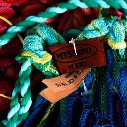 Pre Owned Missoni Mare Multicolor Knit Halter Cover-Up Jumpsuit S