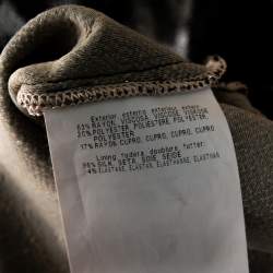 Pre Owned Missoni Monochrome Lurex Knit Sleeveless Maxi Dress S