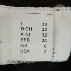 Pre Owned Missoni Multicolor Perforated Knit Ruffle Detail Shift Dress S