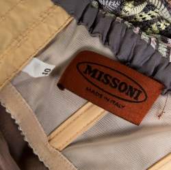 Pre Owned Missoni Multicolor Knit Strapless Shift Dress S