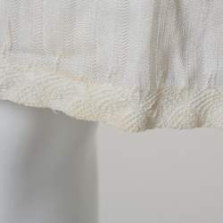 Missoni Cream Lace Mini Skirt M