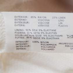 Missoni Cream Lace Mini Skirt M