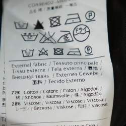 Pre Owned M Missoni Multicolor Wave Knit Maxi Skirt M