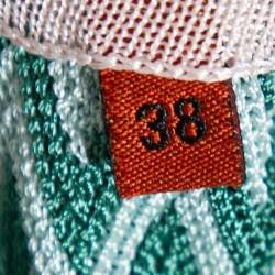 Pre Owned Missoni Multicolor Patterned Knit Cami Top S