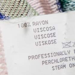 Pre Owned Missoni Multicolor Patterned Knit Cami Top S