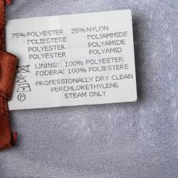 Pre Owned Missoni Purple Lurex Knit Shawl Detail Sleeveless Plunge Neck Dress M