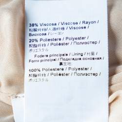 مملوكة مسبقًا  M Missoni Collection Multicolor Zig Zag Pattern Lurex Knit Maxi Dress S