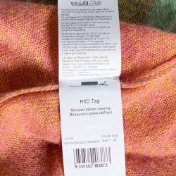 Pre Owned Missoni Multicolored Ombre Alpaca Knit Long Sleeve Jumper L