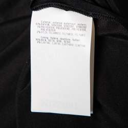 Pre Owned Missoni Multicolor Patterned Lurex Knit Side Slit Detailed Skirt M