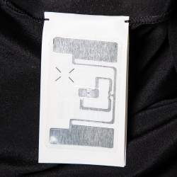 Pre Owned Missoni Multicolor Patterned Lurex Knit Side Slit Detailed Skirt M