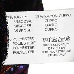 Pre Owned Missoni Multicolored Knit Sleeveless Top M