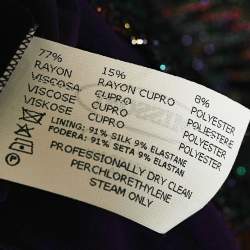 Pre Owned Missoni Multicolored Knit Maxi Skirt M