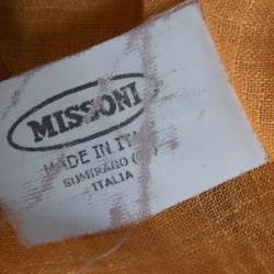 Pre Owned Missoni Multicolor Patterned Knit Shift Dress S