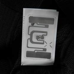 Pre Owned Missoni Black Textured Knit Set Suit M