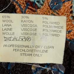 Pre Owned Missoni Multicolor Wool Sequined Sweater M