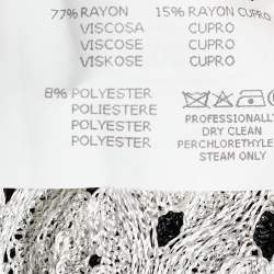 Pre Owned Missoni Multicolor Ombre Lurex Knit Long Sleeve Mini Dress M