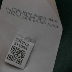 Pre Owned Missoni Black Lurex Ribbed Knit Long Sleeve Maxi Dress M