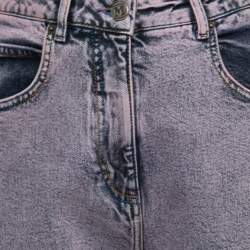 Pre Owned Missoni Purple Denim Mom Jeans M Waist 28"