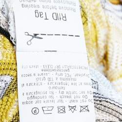 Pre Owned Missoni Multicolor Cotton Patterned Knit Oversized Top M