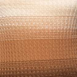 Missoni Cream/Brown Ombre Wool Knitted Top S
