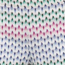 Missoni Multicolor Patterned Knit Shorts M