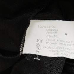 Missoni Black Patterned Knit Sleeveless Maxi Dress S