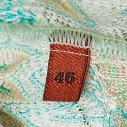 Pre Owned Missoni Multicolor Knit Sleeveless Tank Top L