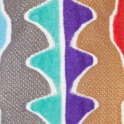 Pre Owned Missoni Multicolor Alpaca & Lurex Knit Sleeveless Maxi Dress S