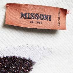 Pre Owned Missoni Multicolor Alpaca & Lurex Knit Sleeveless Maxi Dress S