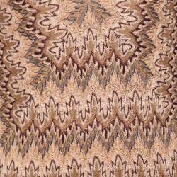 Pre Owned Missoni Multicolor Patterned Wool Knit Sleeveless Midi Dress & Lurex Cardigan M