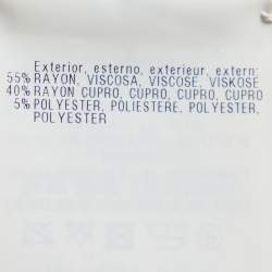 Pre Owned Missoni Gold Lurex Knit Tank Top M