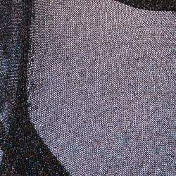 Pre Owned Missoni Multicolor Lurex Knit Tank Top M