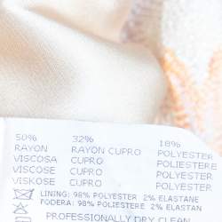 Missoni Multicolor Lurex Knit Button Front Coat L