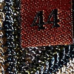 Pre Owned Missoni Multicolor Chevron Lurex Knit Cowl Neck Midi Dress M