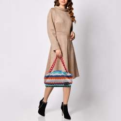 مملوكة مسبقًا Missoni Multicolor Fabric Shoulder Bag