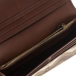 Missoni Multicolor Zigzag Print Canvas Continental Wallet