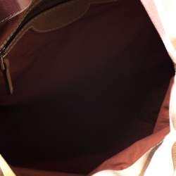 Pre Owned Missoni Multicolor Printed Canvas and Leather Tote