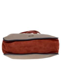 Pre Owned Missoni Tri Color Leather Tote