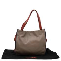 Pre Owned Missoni Tri Color Leather Tote