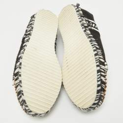Missoni Black/White Canvas Espadrille Flats Size 36