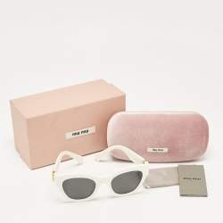 Miu Miu Black White Glimpse SMU01Y Sunglasses
