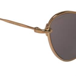 Miu Miu Gold/Brown SMU55R Butterfly Sunglasses 