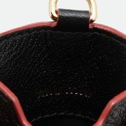 Miu Miu Black Leather ID Card Holder