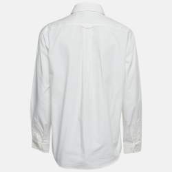 Pre Owned Miu Miu Black Cotton Long Sleeve Shirt S
