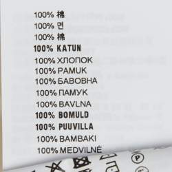 Pre Owned Miu Miu Black Cotton Long Sleeve Shirt S