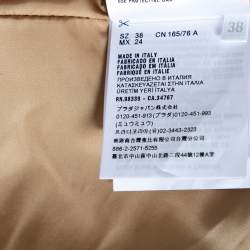 Miu Miu Beige Fur Oversized Aspen Jacket S