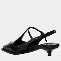 Miu Miu Black Patent Leather Pumps EU 37