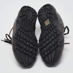 Miu Miu X New Balance Brown/Black Leather 530 SL Sneakers Size 38