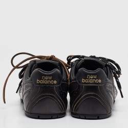 Miu Miu X New Balance Brown/Black Leather 530 SL Sneakers Size 38